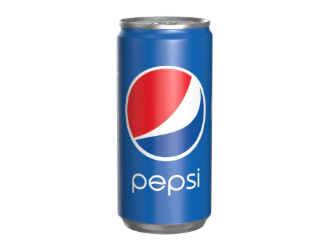 Pepsi Drink Can Slim 190ml 01 3D Model