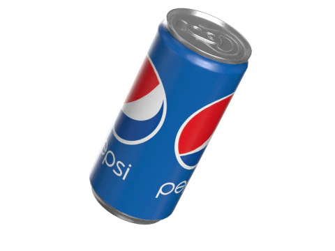 Pepsi Drink Can Slim 190ml 01 3D Model