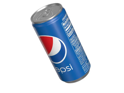 Pepsi Drink Can Slim 190ml 01 3D Model