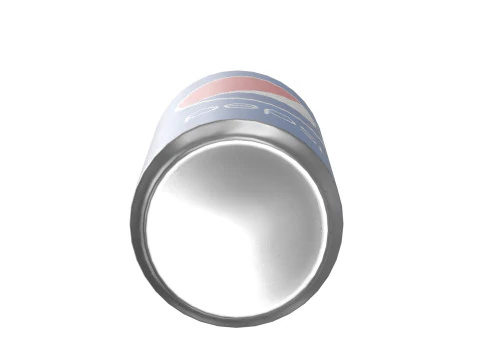 Pepsi Drink Can Slim 190ml 01 3D Model