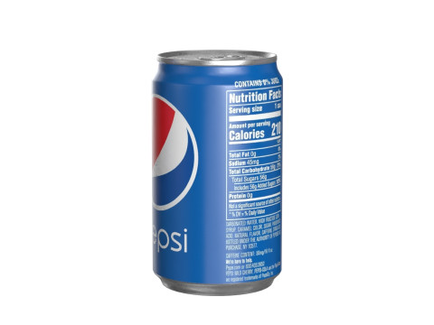 Pepsi Drink Can Sleek 200ml 03 3D मॉडल
