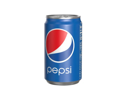 Pepsi Drink Can Sleek 200ml 03 3D Model