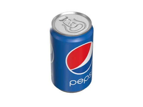 Pepsi Drink Can Sleek 200ml 03 3D मॉडल