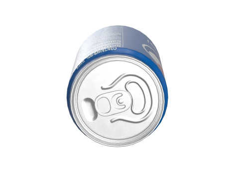 Pepsi Drink Can Sleek 200ml 03 3D मॉडल