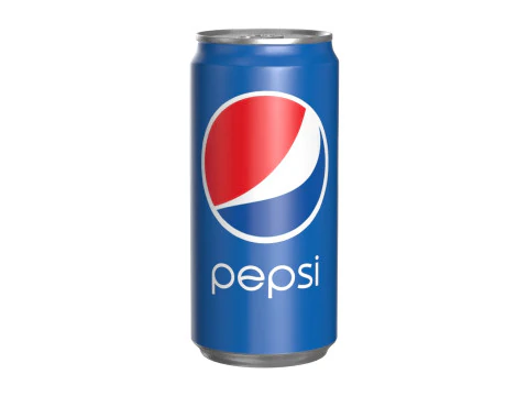Pepsi Drink Can Sleek 250ml 04 3D Model