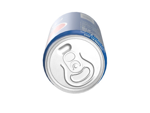 Pepsi Drink Can Sleek 250ml 04 3D Model