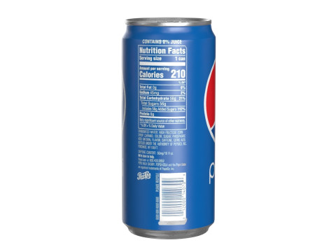 Pepsi Drink Can Sleek 270ml 05 Modèle 3D