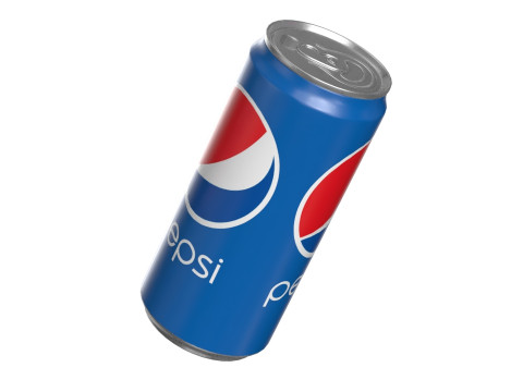 Pepsi Drink Can Sleek 270ml 05 Modèle 3D