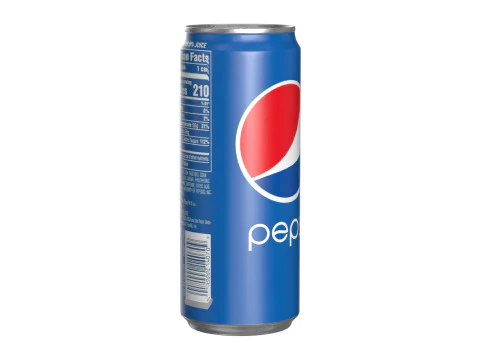 Pepsi Drink Can Sleek 310ml 06 3D Model