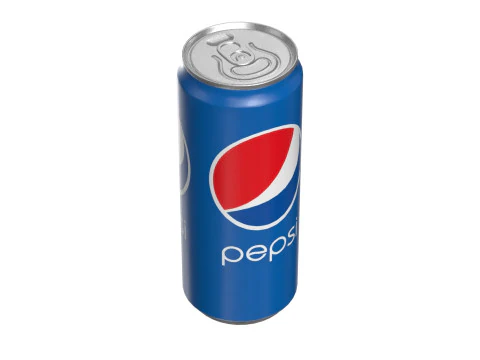 Pepsi Drink Can Sleek 310ml 06 3D Model
