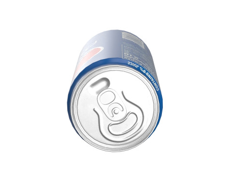 Pepsi Drink Can Sleek 310ml 06 3D Модель