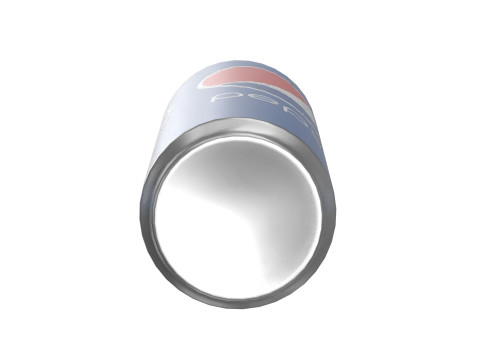 Pepsi Drink Can Sleek 310ml 06 3D Модель