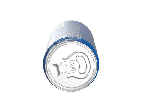 Pepsi Drink Can Sleek 330ml 07 3D Model