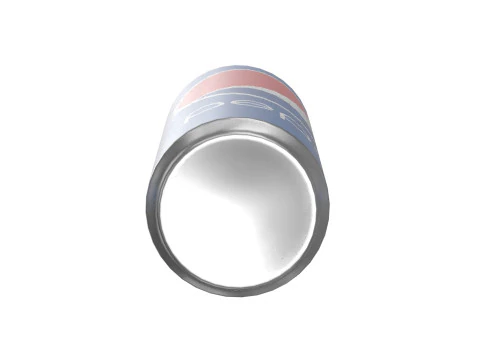 Pepsi Drink Can Sleek 330ml 07 3D Model