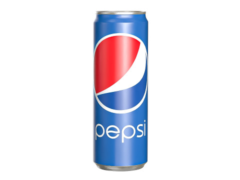Pepsi Drink Can Sleek 355ml 08 3D Модель