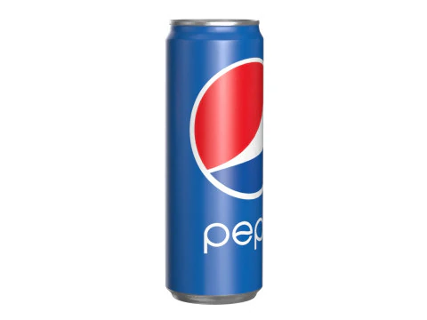 Pepsi Drink Can Sleek 355ml 08 3D Model