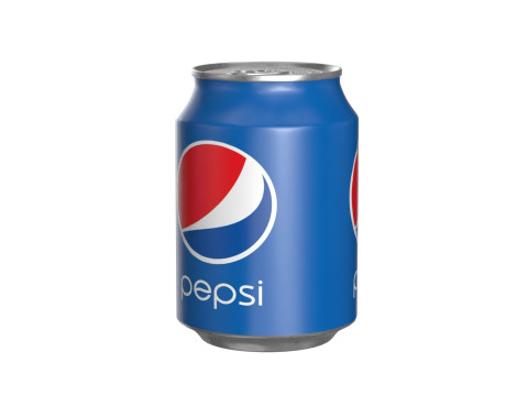 Pepsi Drink Can 250ml 09 3D Model