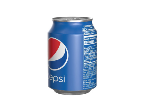 Pepsi Drink Can 250ml 09 3D Model