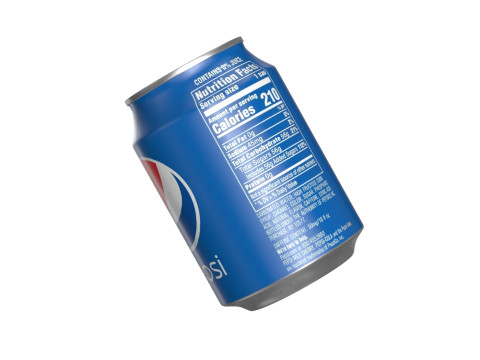 Pepsi Drink Can 250ml 09 3D Model