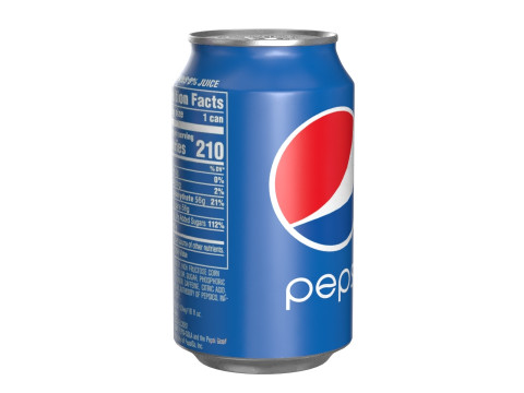 Pepsi Drink Can 330ml 10 3D मॉडल