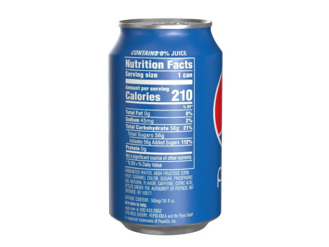 Pepsi Drink Can 330ml 10 3D मॉडल