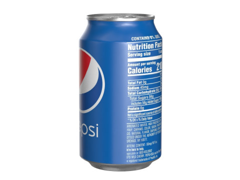 Pepsi Drink Can 330ml 10 3D मॉडल