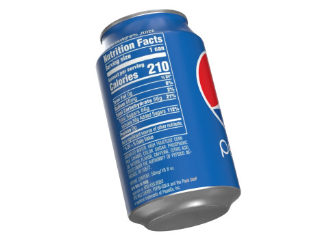 Pepsi Drink Can 330ml 10 3D मॉडल