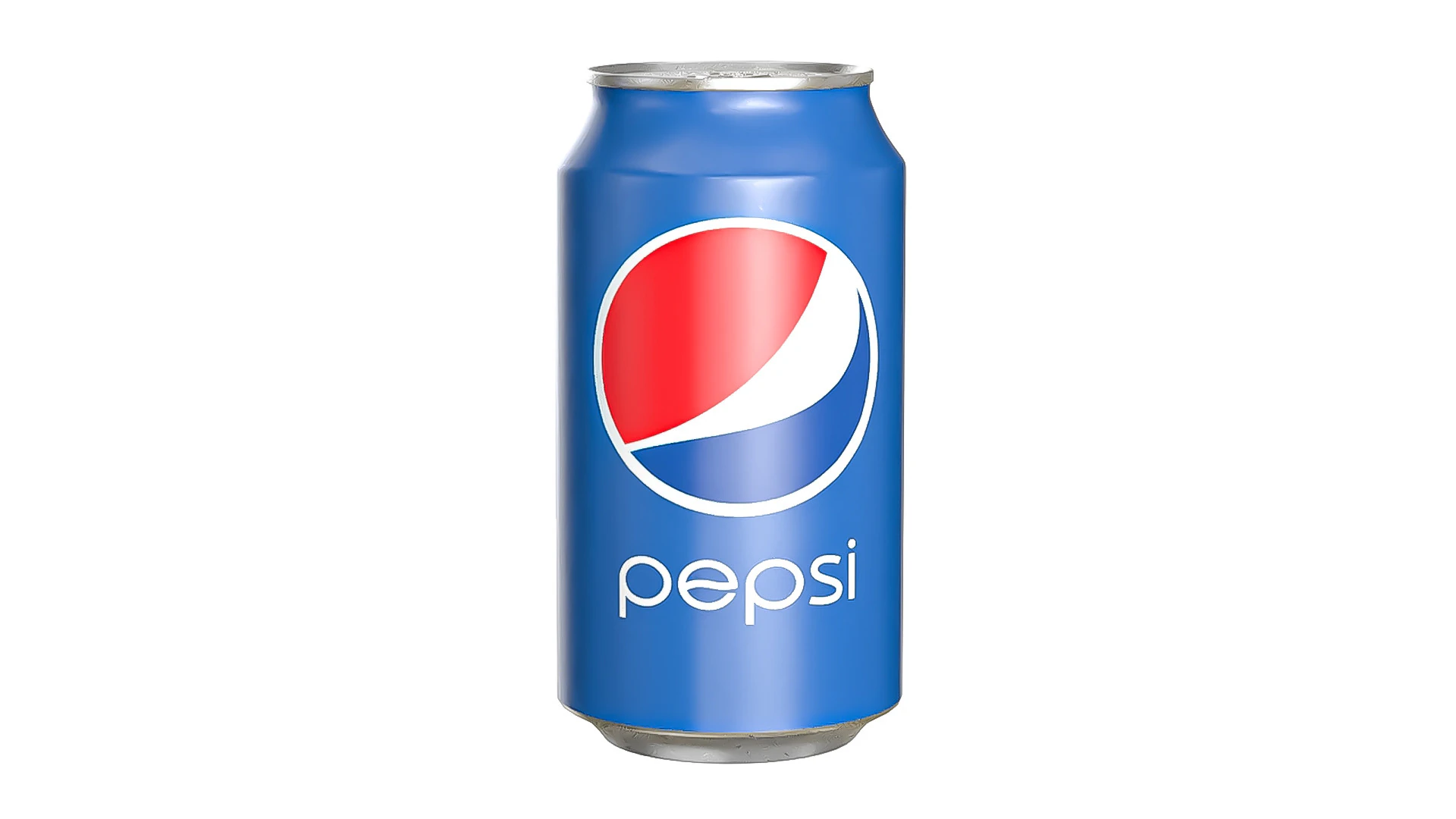 Pepsi Drink Can 355ml 11 3D Model .c4d .max .obj .3ds .fbx .stl .blend