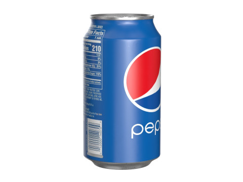 Pepsi Drink Can 355ml 11 3Dモデル