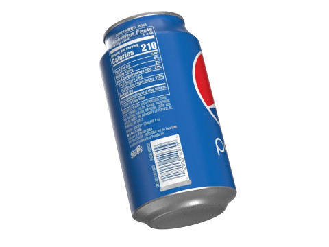 Pepsi Drink Can 355ml 11 3Dモデル