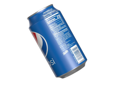 Pepsi Drink Can 355ml 11 3Dモデル