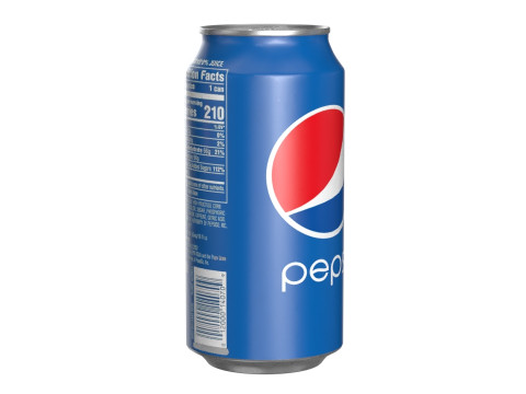 Pepsi Drink Can 375ml 12 Modelo 3D