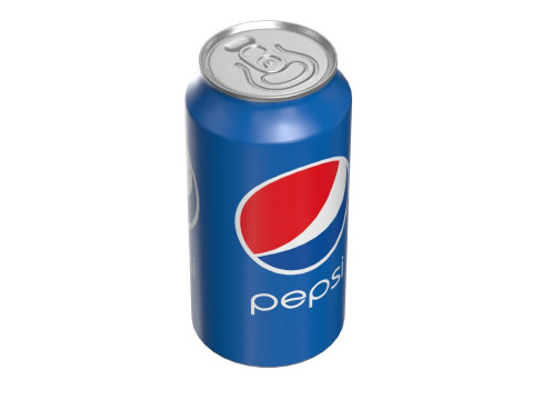 Pepsi Drink Can 375ml 12 Modelo 3D