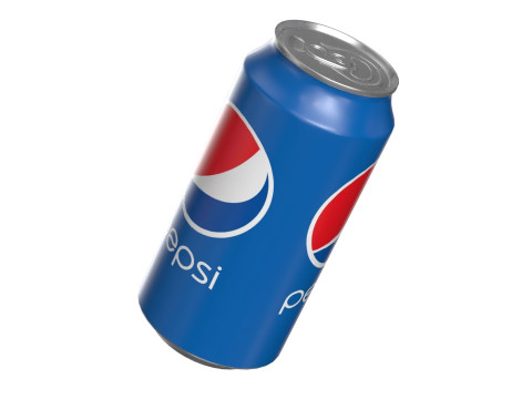Pepsi Drink Can 375ml 12 Modelo 3D