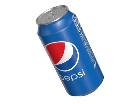 Pepsi Drink Can 375ml 12 Modelo 3D