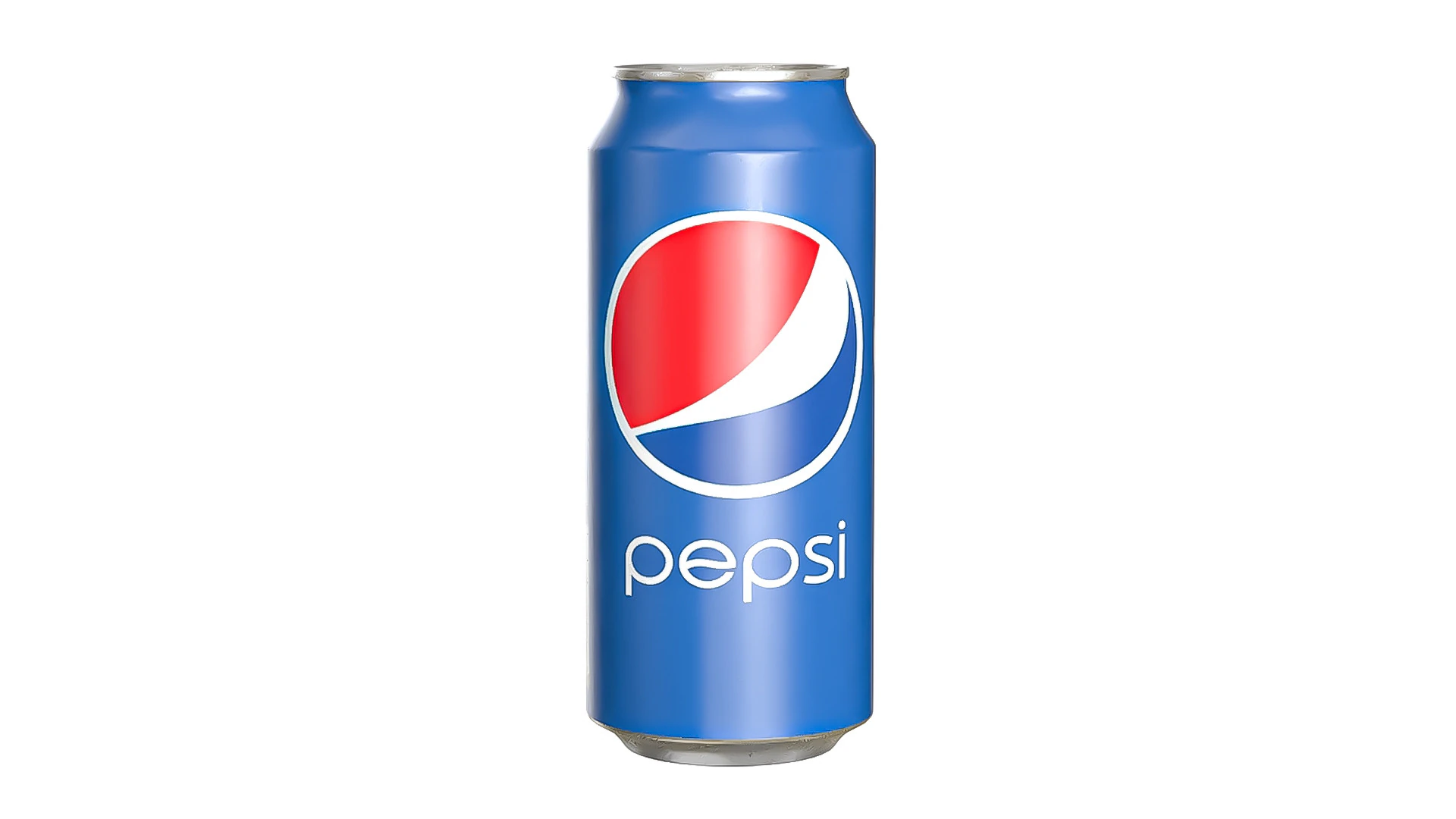 Pepsi Drink Can 473ml 13 3D Model .c4d .max .obj .3ds .fbx .stl .blend