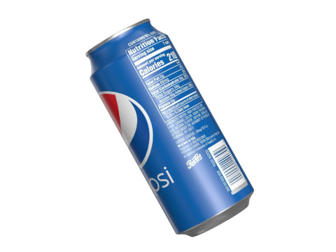 Pepsi Drink Can 473ml 13 3D Model