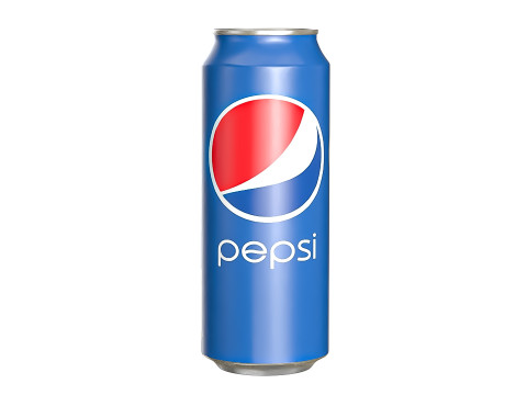 Pepsi Drink Can 500ml 14 3D Модель
