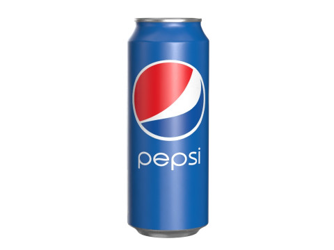 Pepsi Drink Can 500ml 14 3D Модель