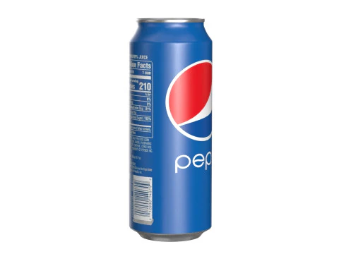 Pepsi Drink Can 500ml 14 3D Model