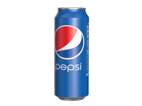 Pepsi Drink Can 500ml 14 3D Модель