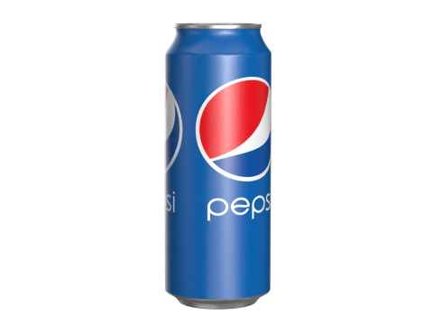 Pepsi Drink Can 500ml 14 3D Модель
