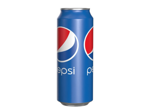 Pepsi Drink Can 500ml 14 3D Модель