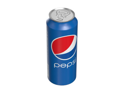 Pepsi Drink Can 500ml 14 3D Модель