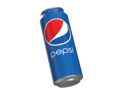 Pepsi Drink Can 500ml 14 3D Модель
