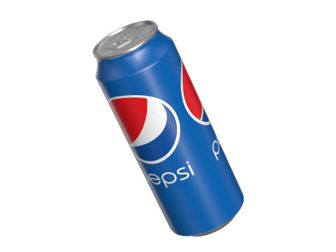 Pepsi Drink Can 500ml 14 3D Модель