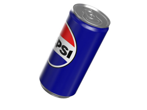 Pepsi Drink Can Slim 190ml PBR 01 3D मॉडल