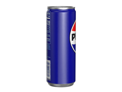 Pepsi Drink Can Slim 250ml PBR 02 Modèle 3D