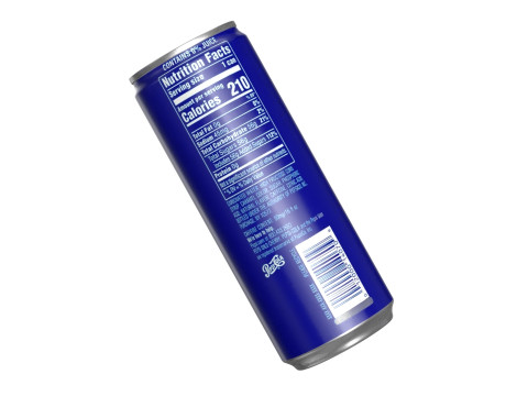 Pepsi Drink Can Slim 250ml PBR 02 Modèle 3D