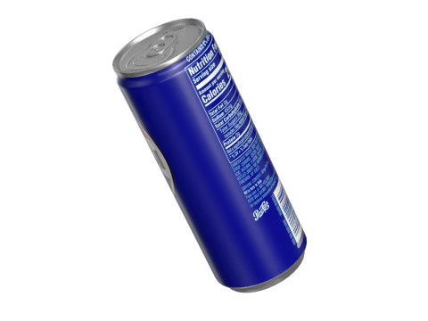 Pepsi Drink Can Slim 250ml PBR 02 Modèle 3D